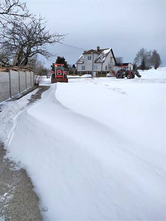 Zimní údržba - posyp a úklid komunikací